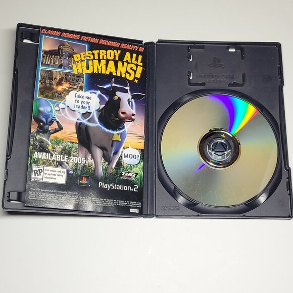 WWE Smackdown Vs. Raw Playstation 2 PS2 complete cib video game wrestling - Picture 4 of 6